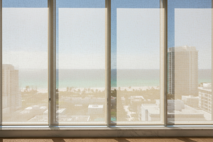Sunscreen Roller Shades