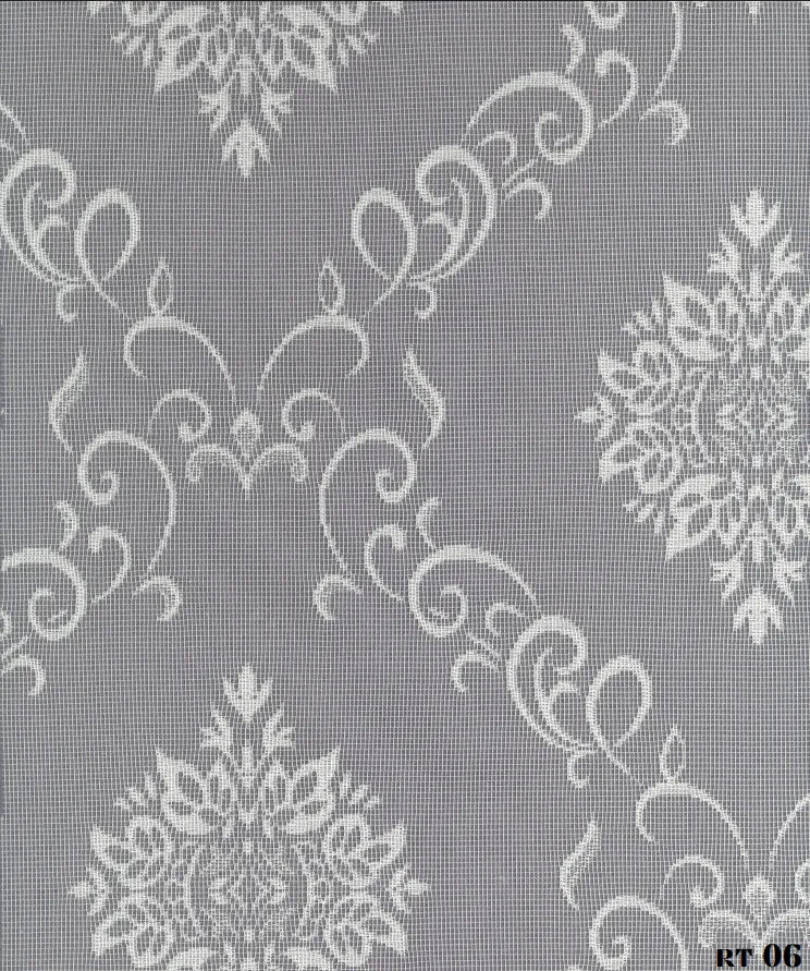 Sheer Fabric Roller Blind color and pattern variation by Ibiza Premium Shades