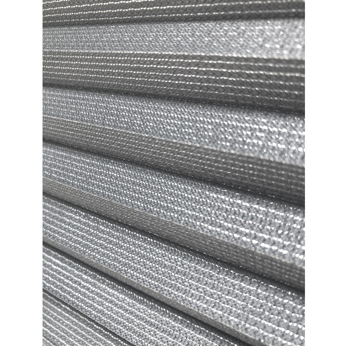 Bright Perfect Fit Pleated Blind fabric close-up showing texture and quality detail