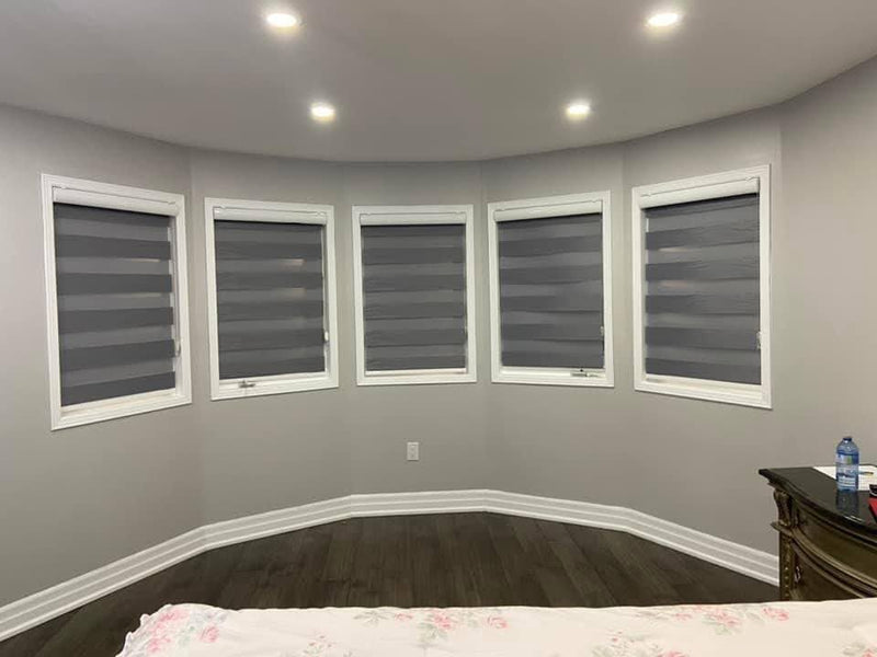 Custom blinds installation — Ibiza Premium Shades custom blinds