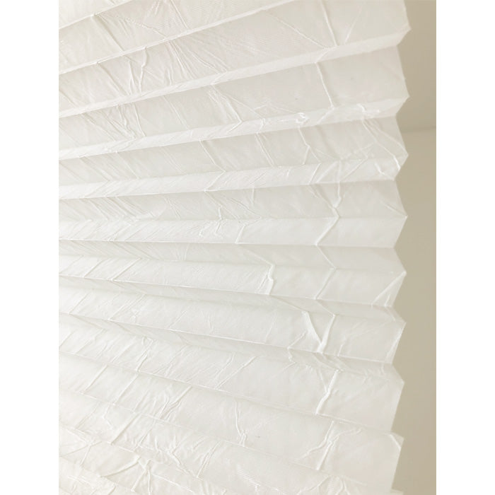 Leafy Perfect Fit Pleated Blind fabric close-up showing texture and quality detail