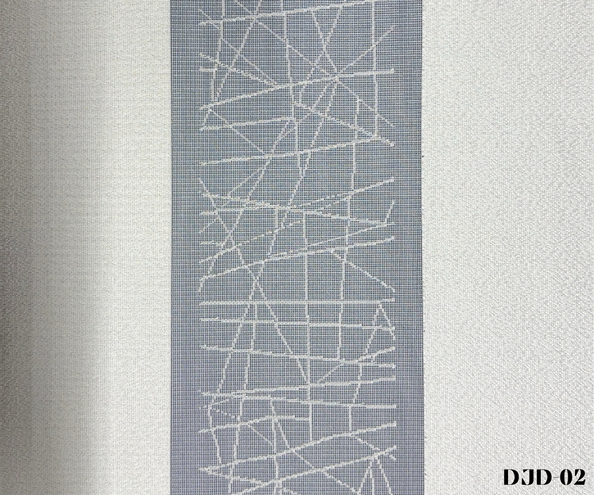 DJD Series Allusion Blind fabric close-up showing texture and quality detail