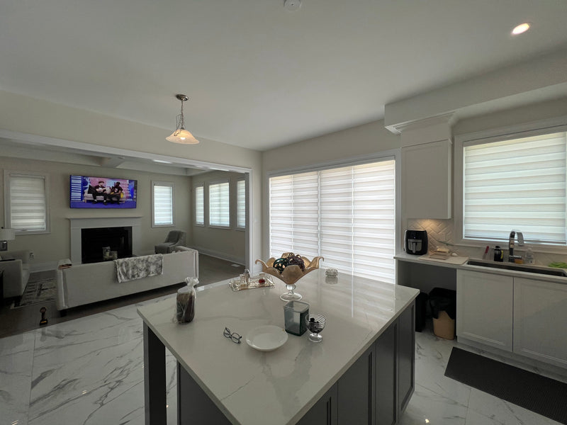 zebra blinds installation New York — Ibiza Premium Shades custom blinds