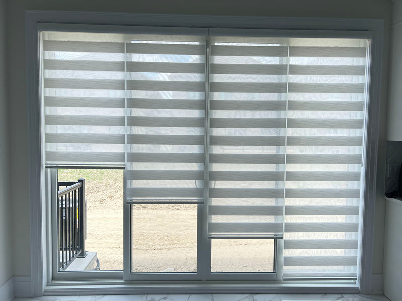 Zebra Blinds installation Texas Houston — Ibiza Premium Shades custom blinds